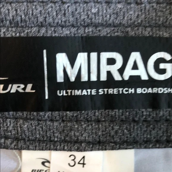 NWOT RipCurl Mirage swim trunks sz 34 - Picture 3 of 5
